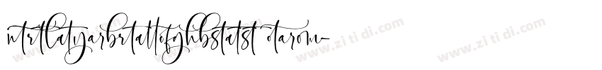 KaterinaPRounded Lig字体转换